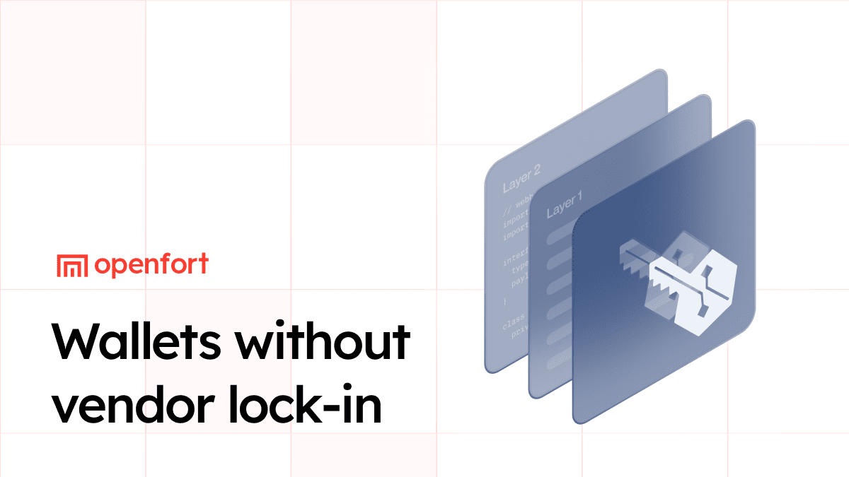 How to Avoid Wallet Vendor Dependency