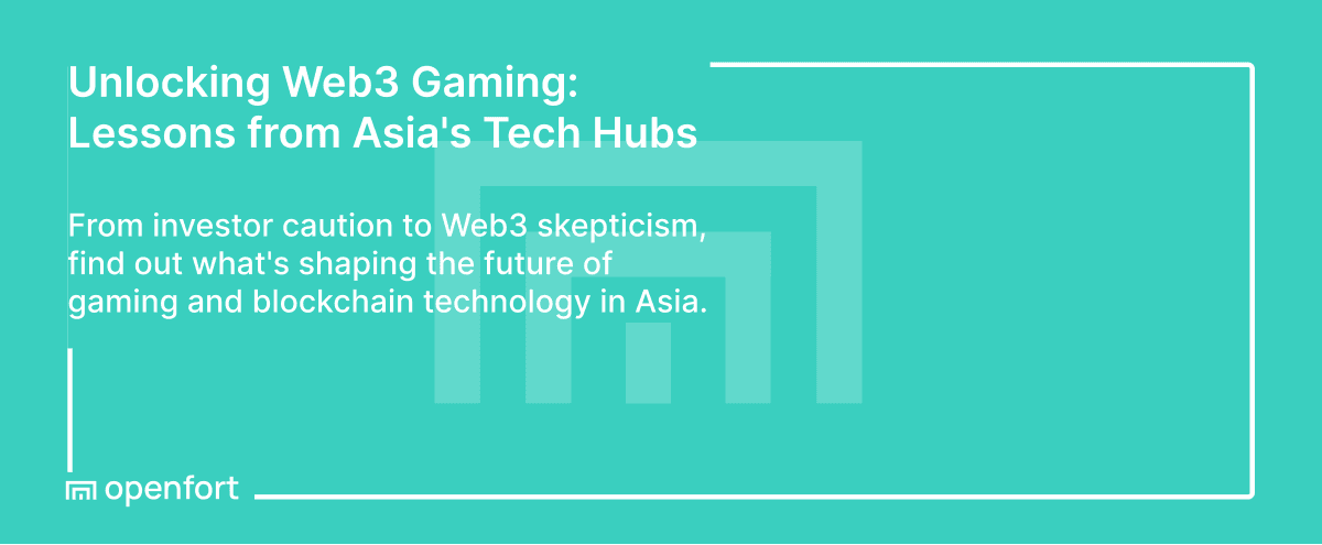 Unlocking Web3 Gaming: Lessons from Asia's Tech Hubs