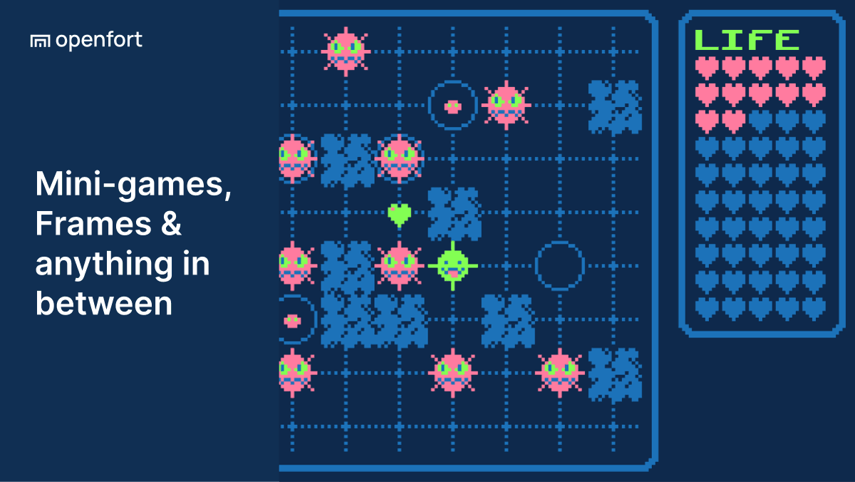 Minigames, Frames and anything in between