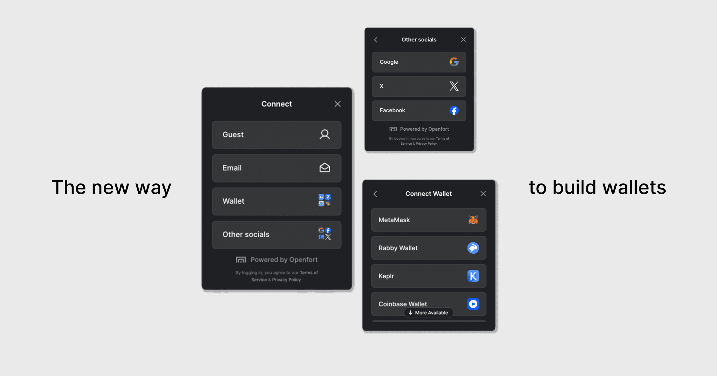 Openfort React, an open-source WalletKit for developers