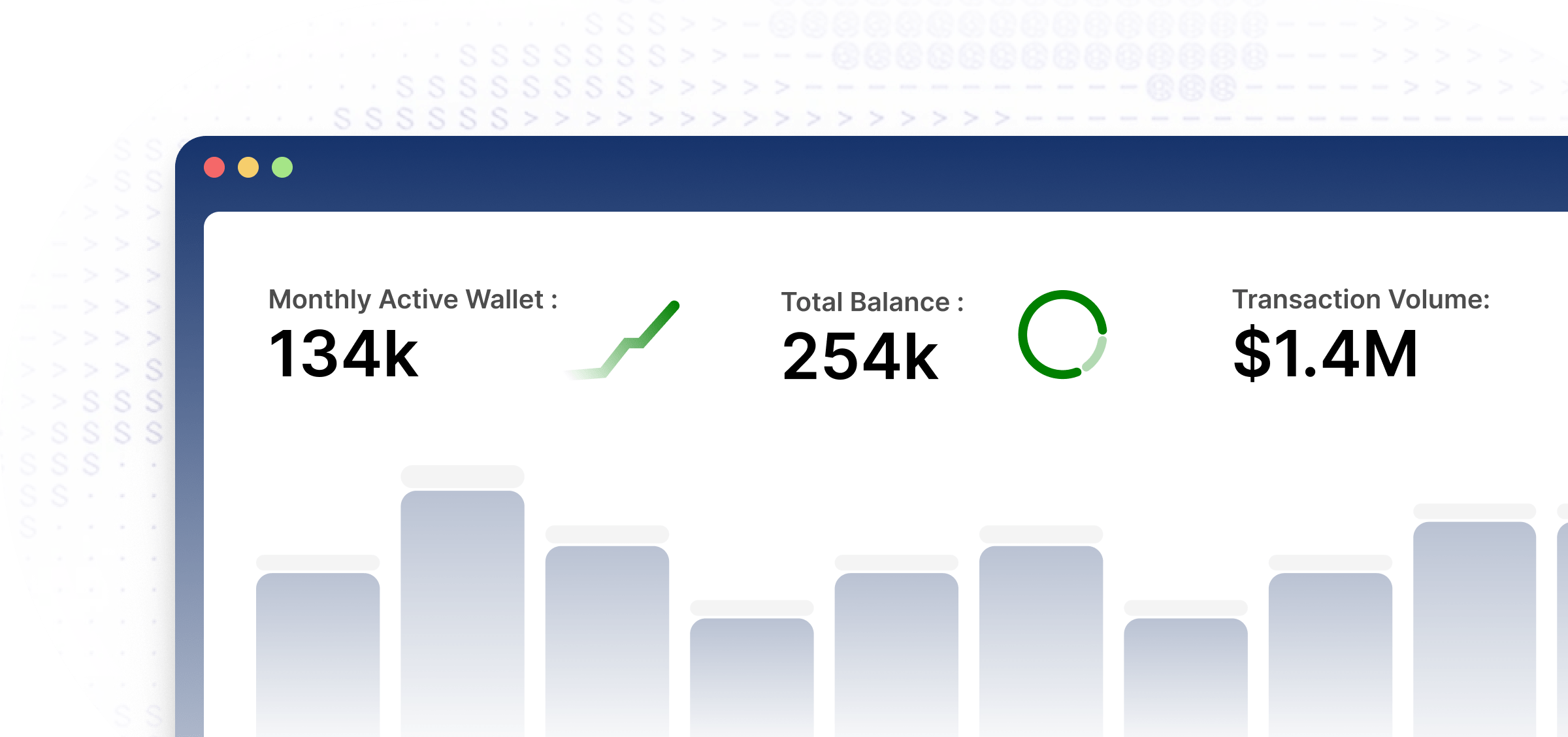Social app monetization dashboard